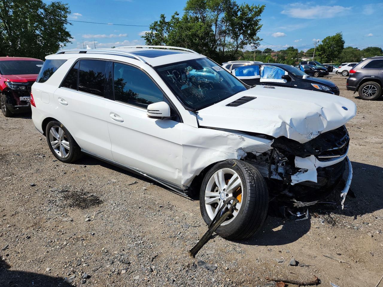 2015 MERCEDES-BENZ ML 350 4MATIC — снимка 4