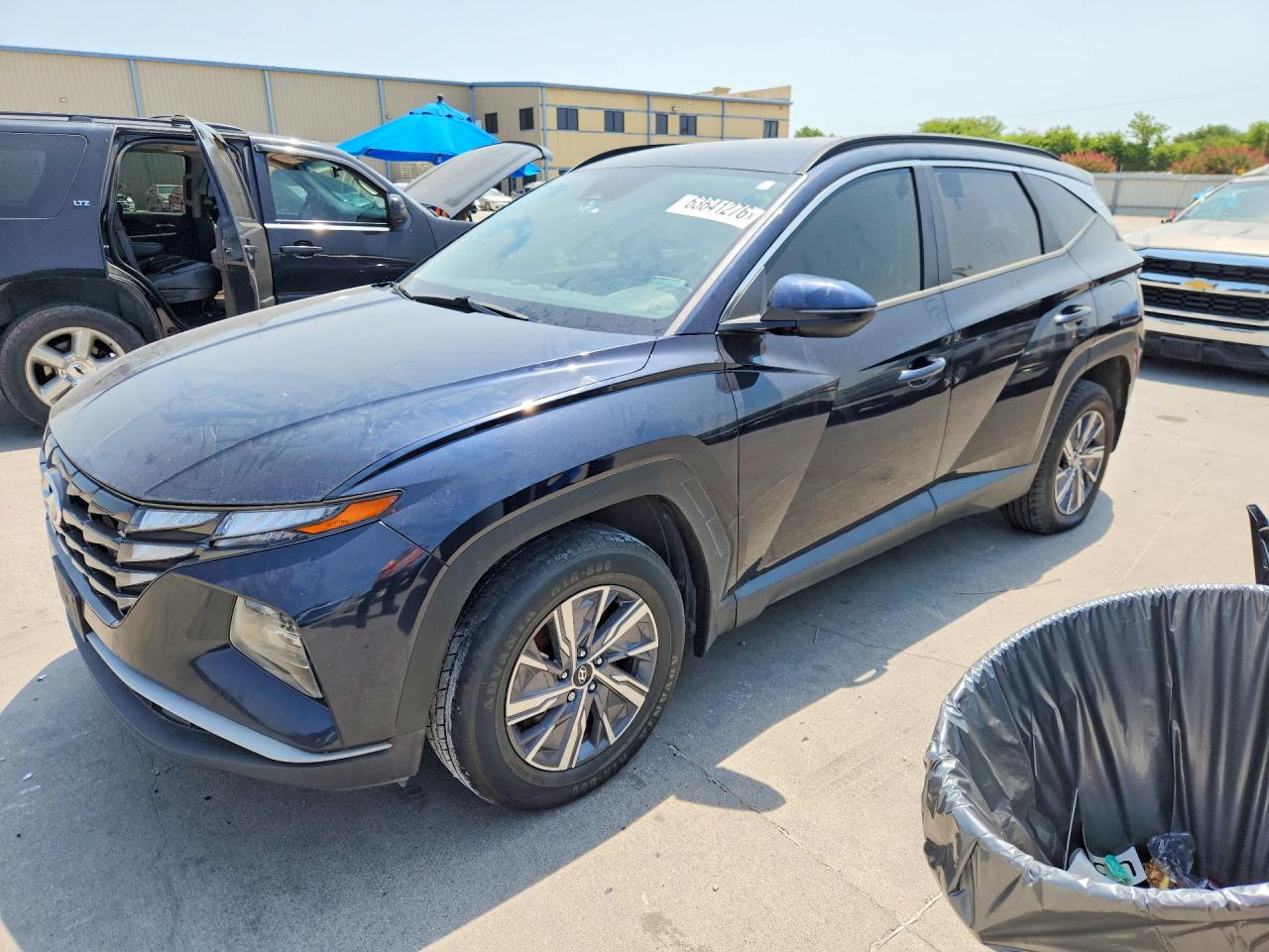 2022 HYUNDAI TUCSON BLUE