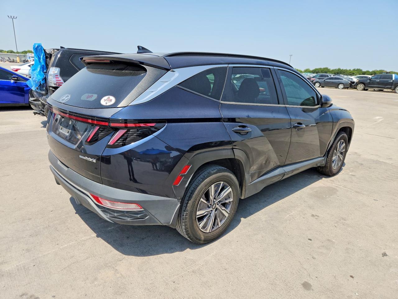 2022 HYUNDAI TUCSON BLUE — снимка 3