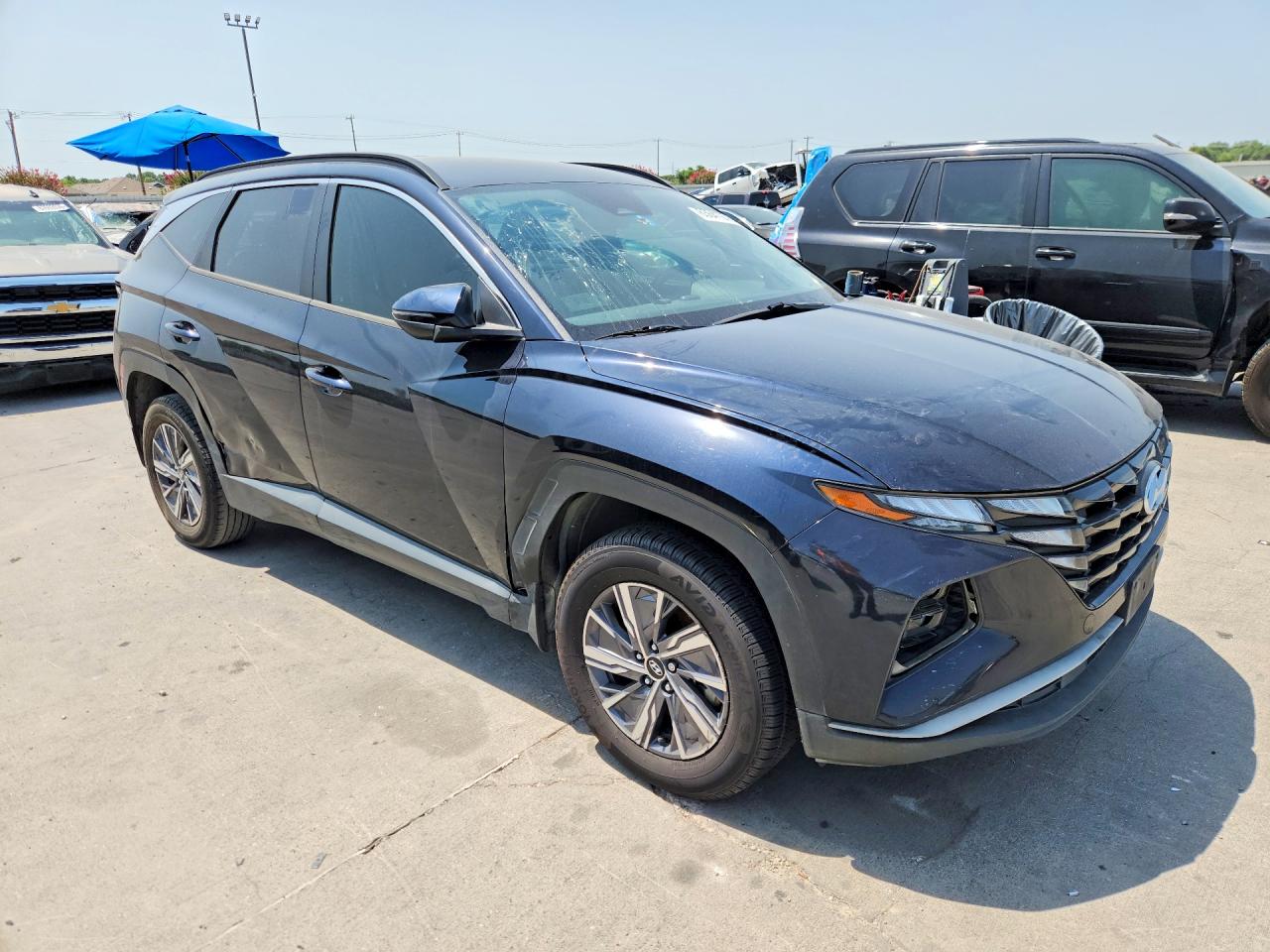2022 HYUNDAI TUCSON BLUE — снимка 4