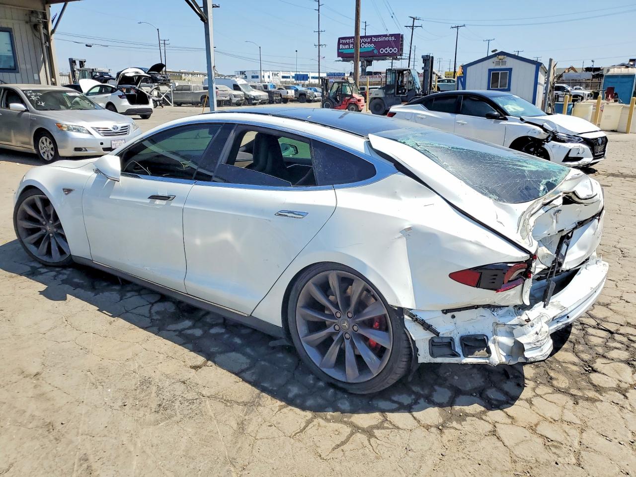 2016 TESLA MODEL S — снимка 2