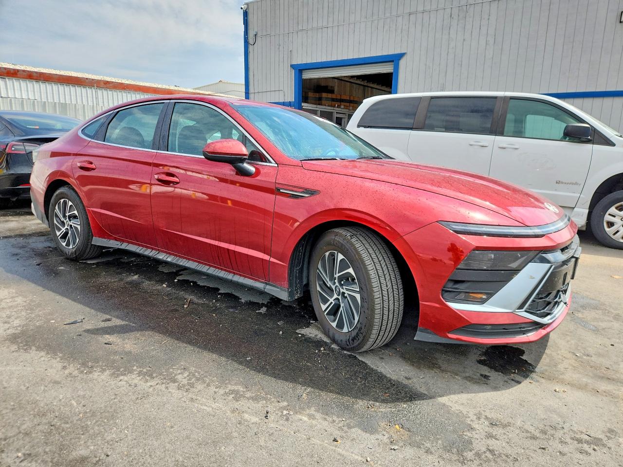 2026 HYUNDAI SONATA HYBRID BLUE — снимка 4