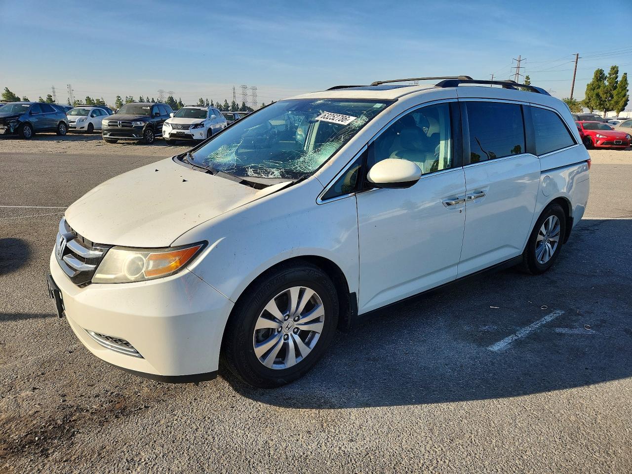 2015 HONDA ODYSSEY EXL