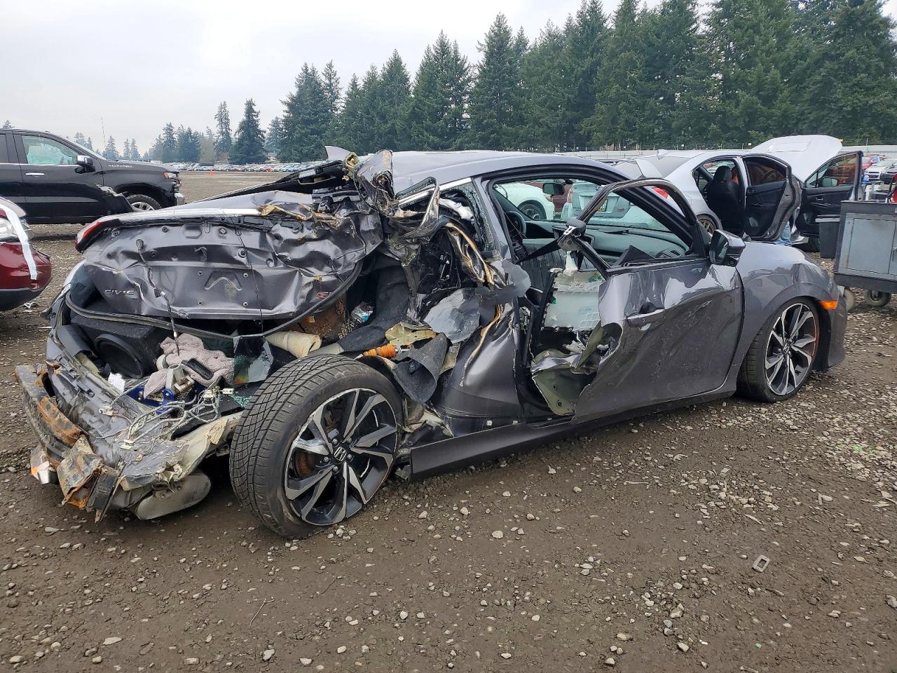 2017 HONDA CIVIC SI — снимка 3