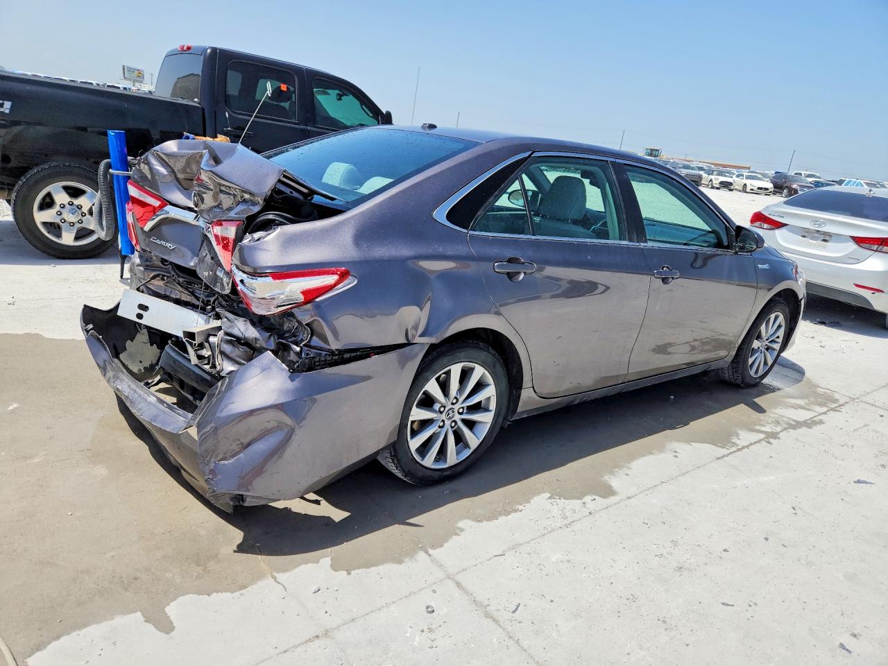 2015 TOYOTA CAMRY HYBRID XLE — снимка 3