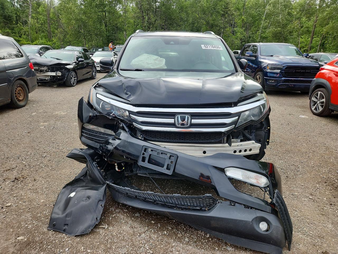 2017 HONDA PILOT EXLN — снимка 5