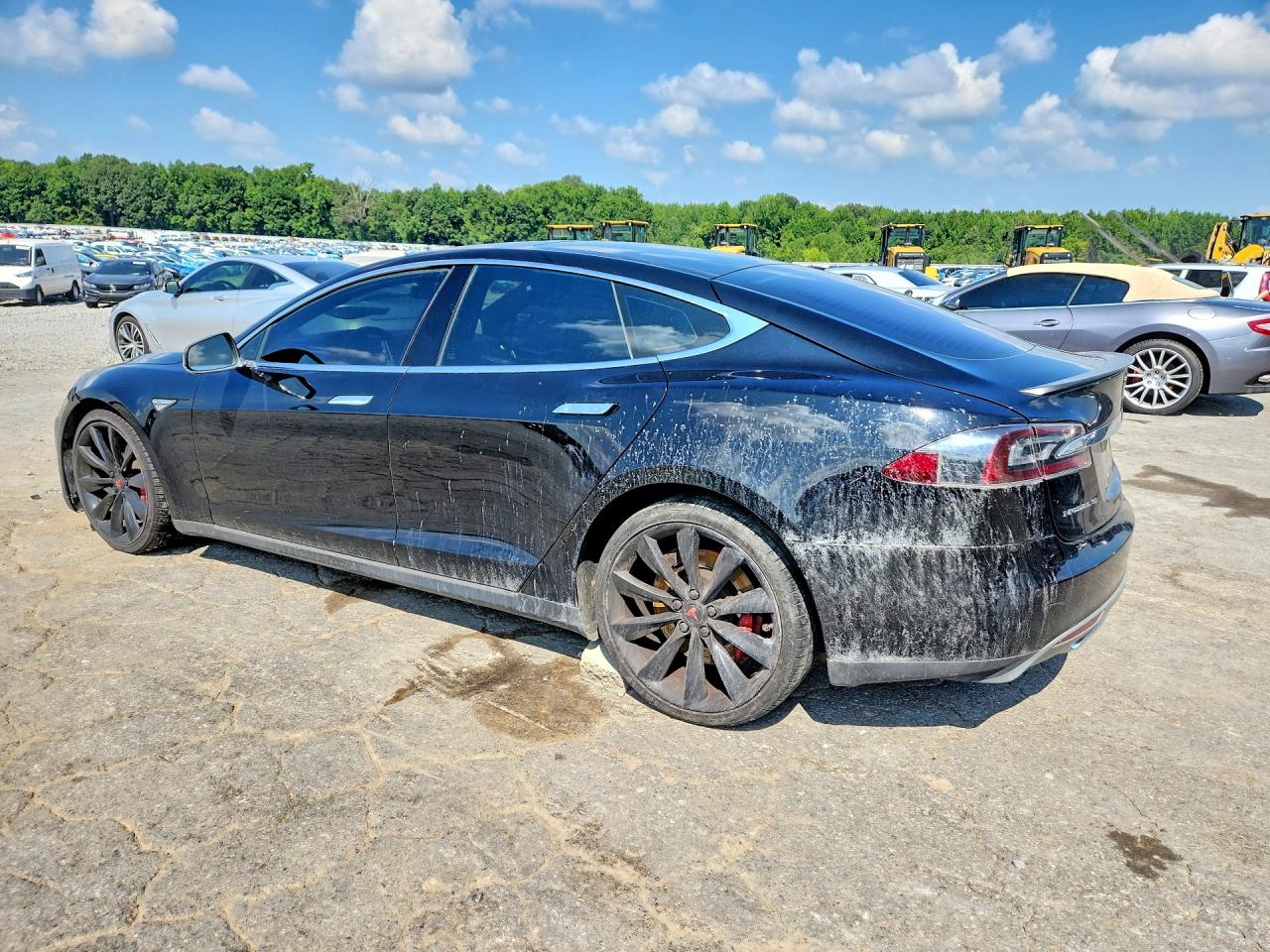 2015 TESLA MODEL S P85D — снимка 2