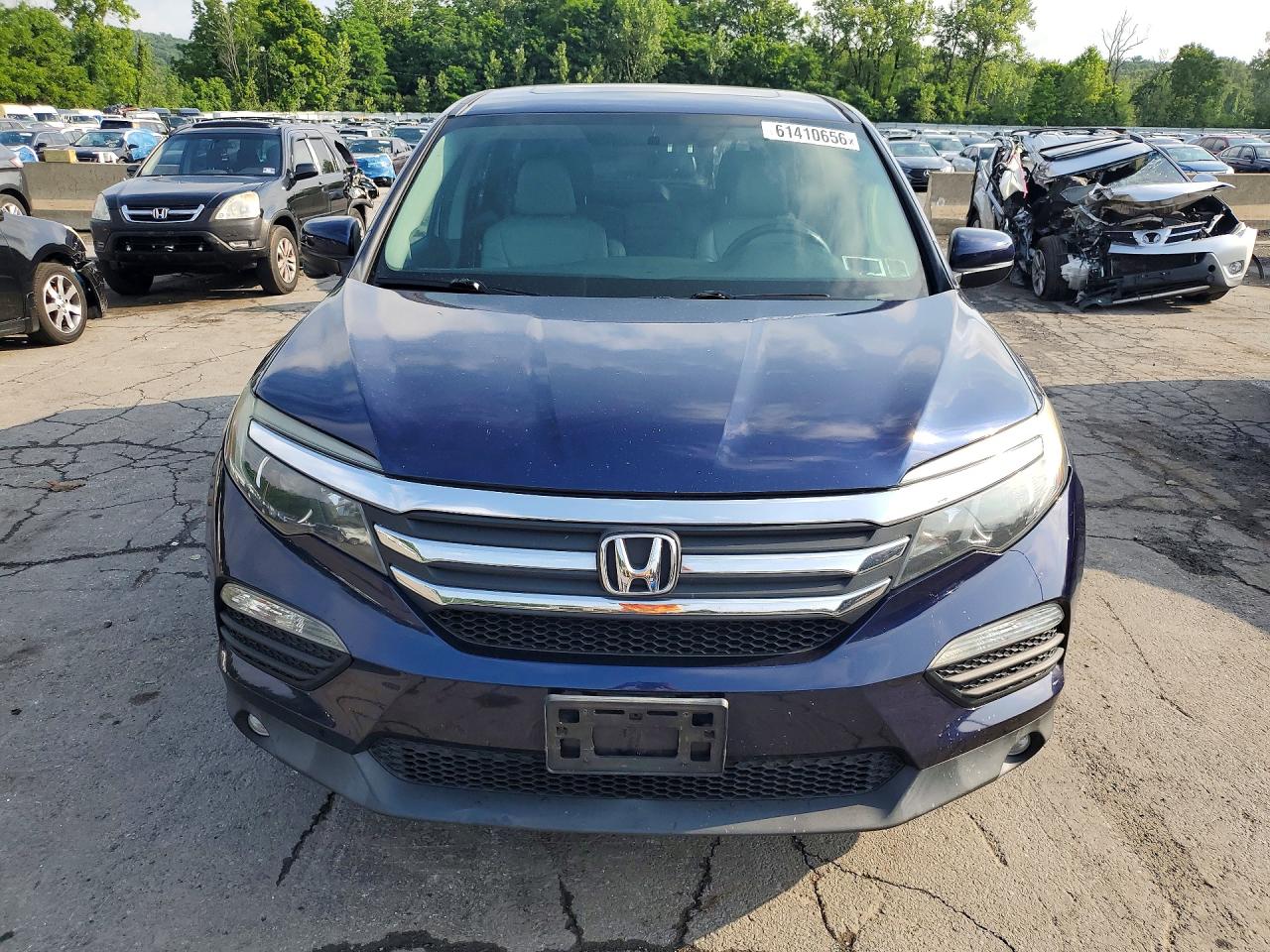 2017 HONDA PILOT EXL — снимка 5