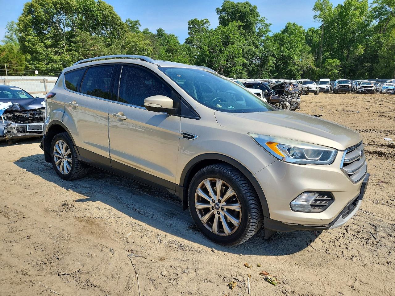 2017 FORD ESCAPE TITANIUM — снимка 4