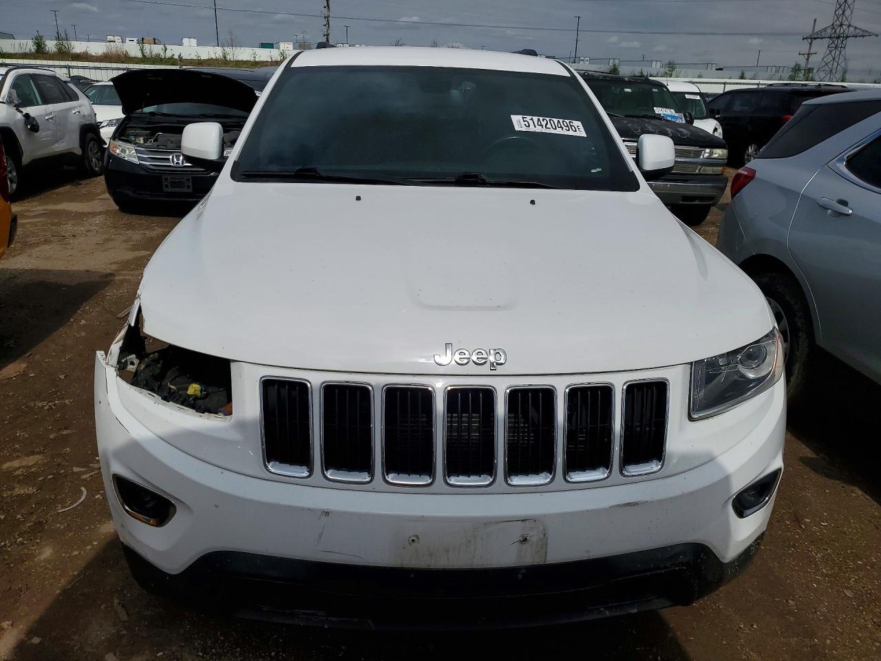 2015 JEEP GRAND CHEROKEE LAREDO — снимка 5