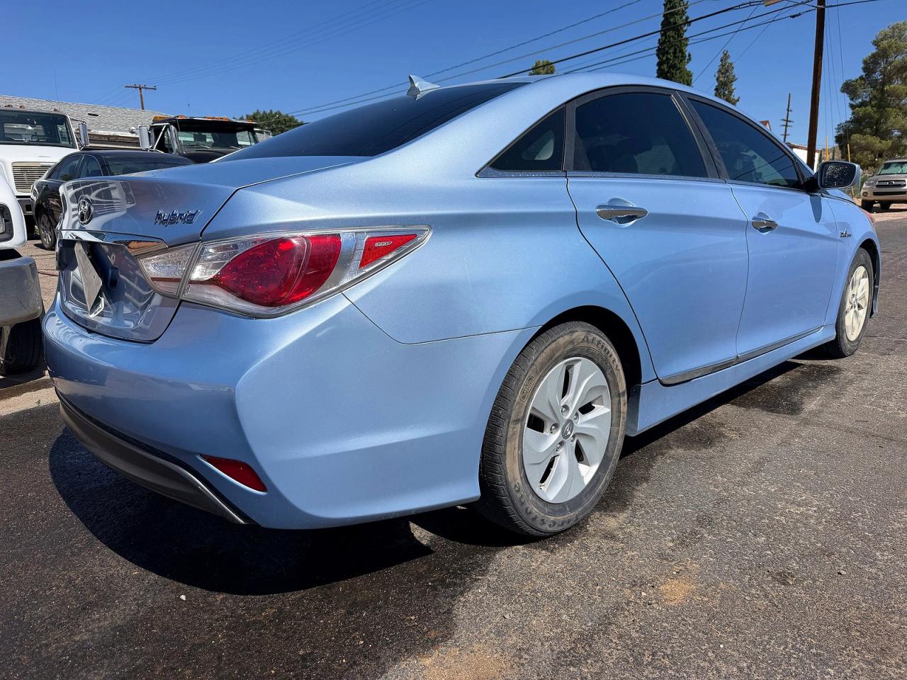 2015 HYUNDAI SONATA HYBRID BASE — снимка 4