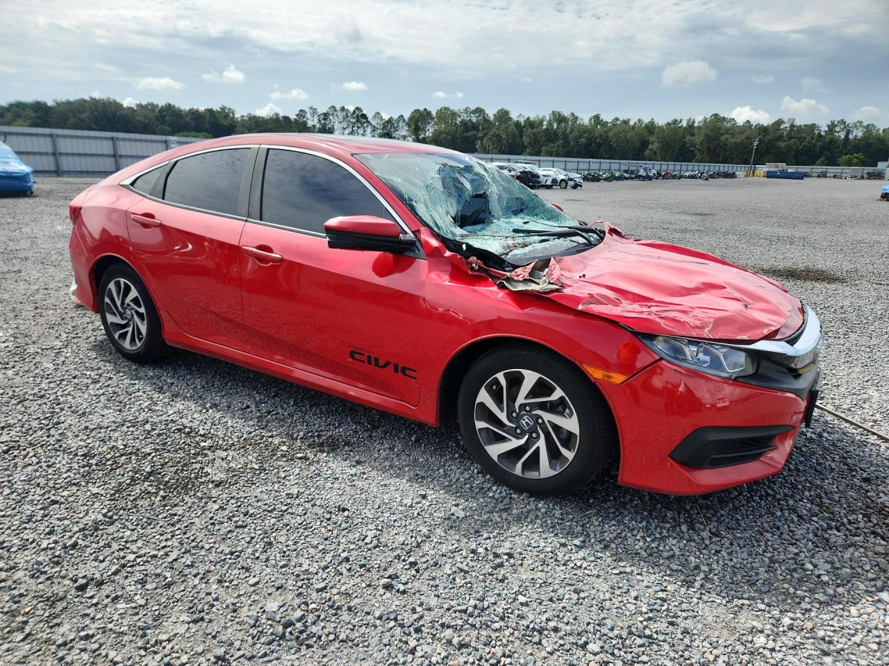 2017 HONDA CIVIC EX — снимка 4