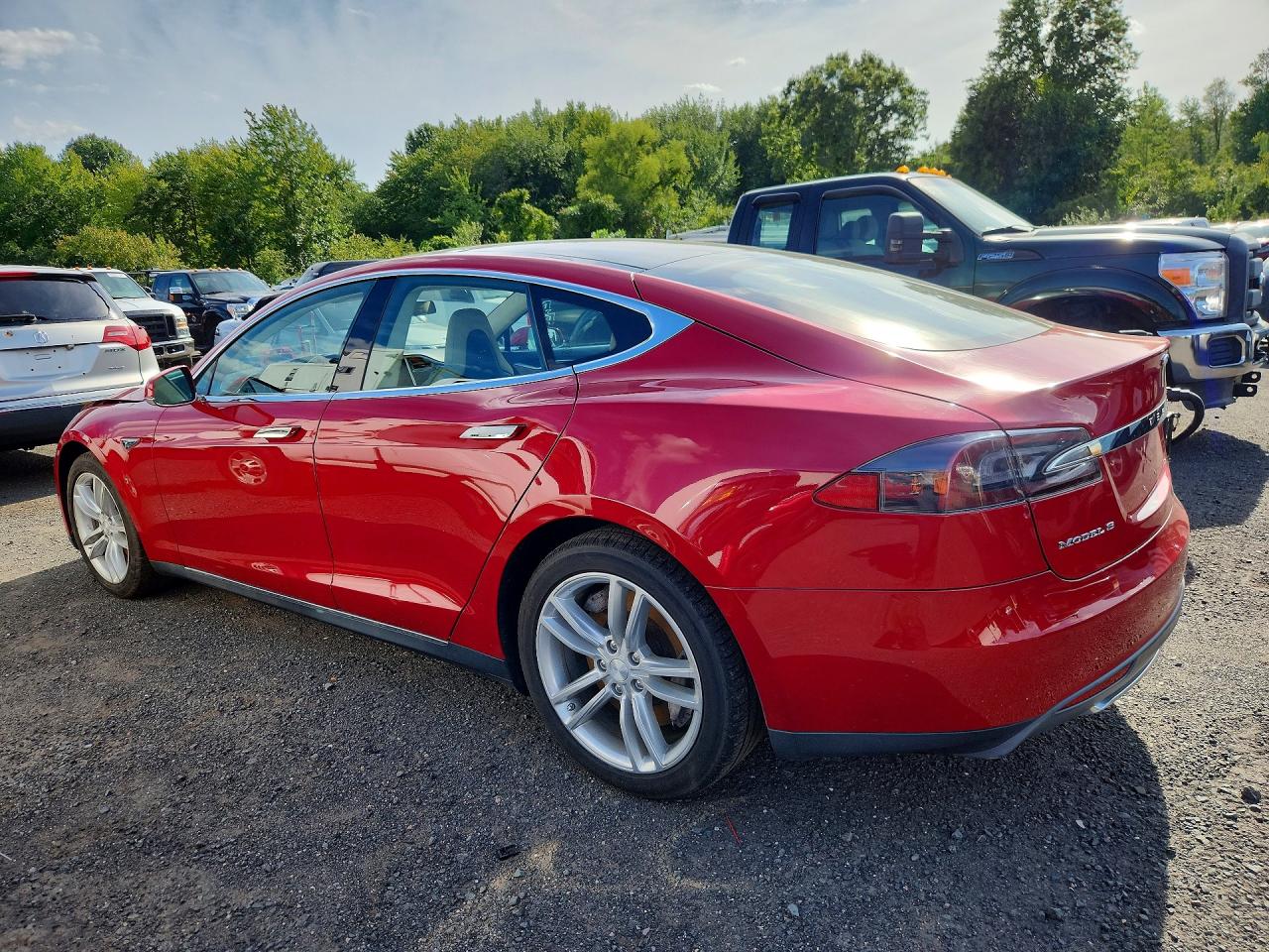 2014 TESLA MODEL S — снимка 2