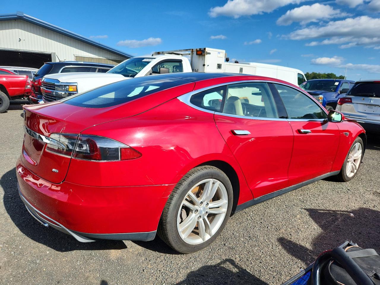 2014 TESLA MODEL S — снимка 3