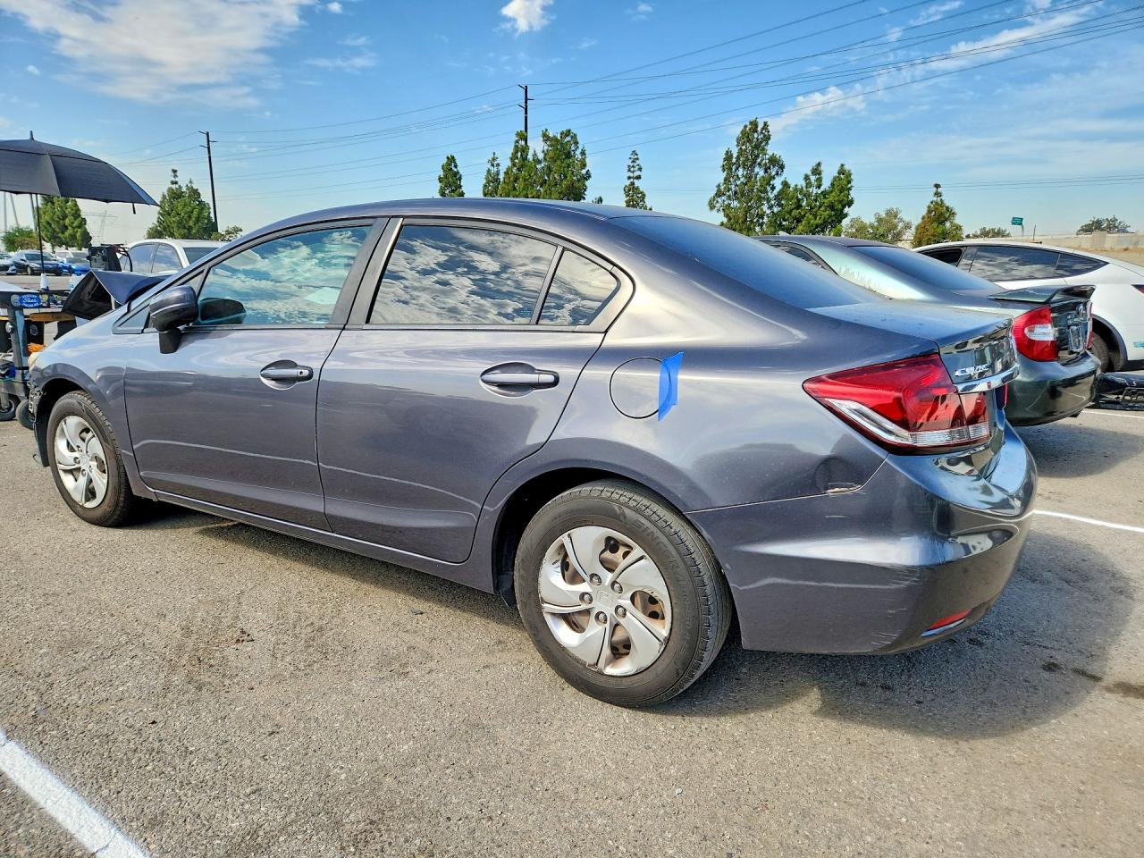2015 HONDA CIVIC LX — снимка 2