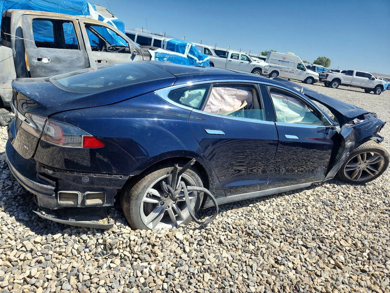 2014 TESLA MODEL S — снимка 3