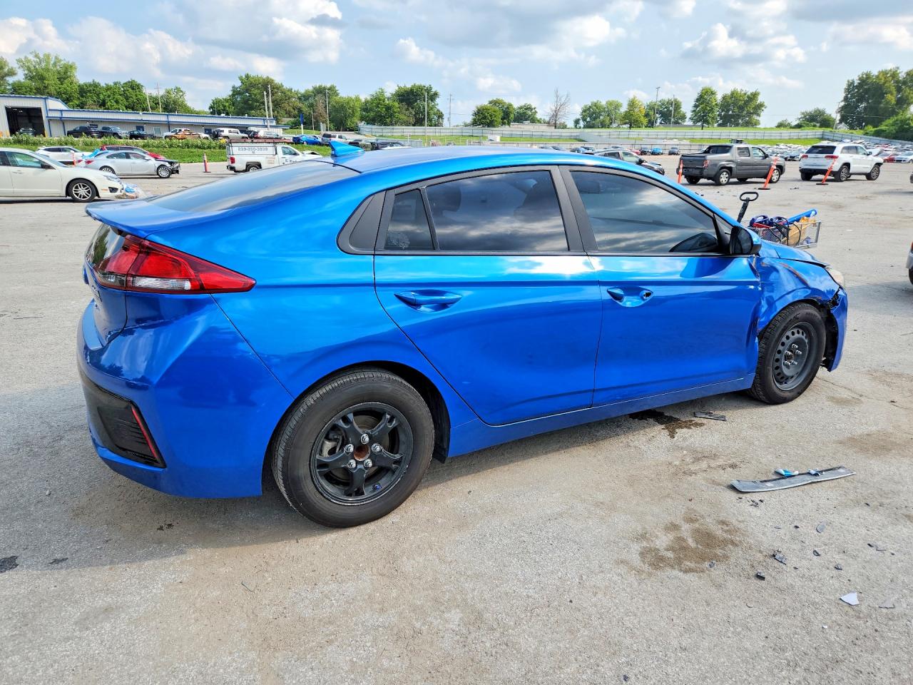 2017 HYUNDAI IONIQ BLUE — снимка 3