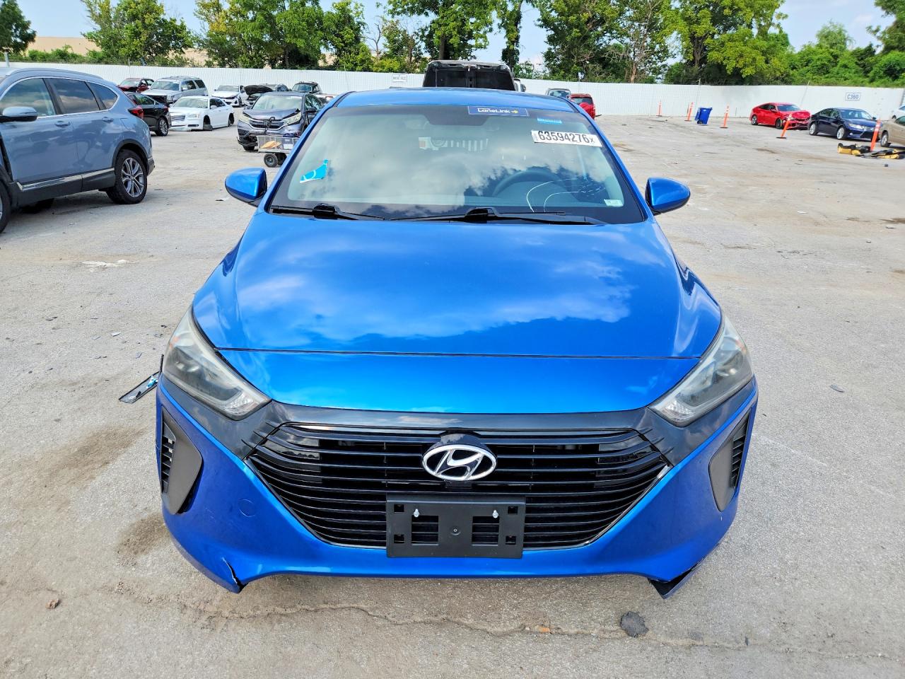 2017 HYUNDAI IONIQ BLUE — снимка 5