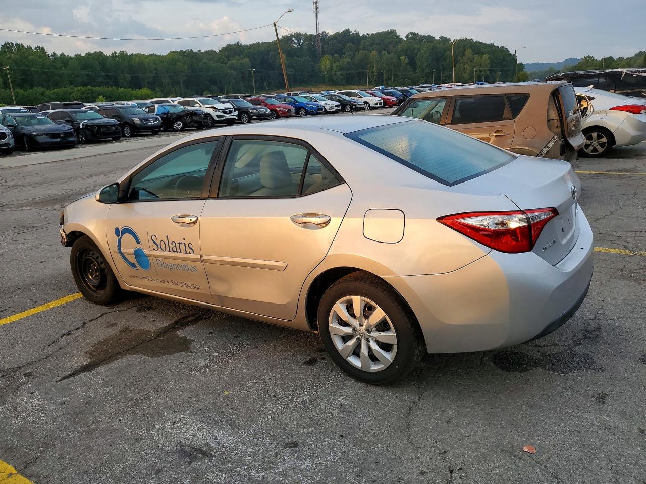 2015 TOYOTA COROLLA LE — снимка 2