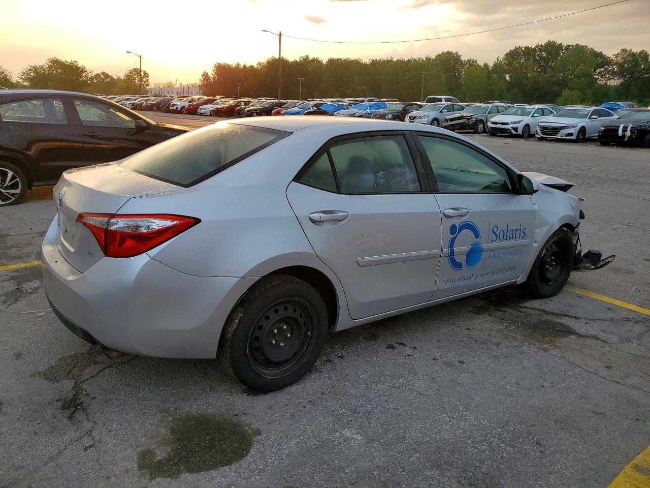2015 TOYOTA COROLLA LE — снимка 3