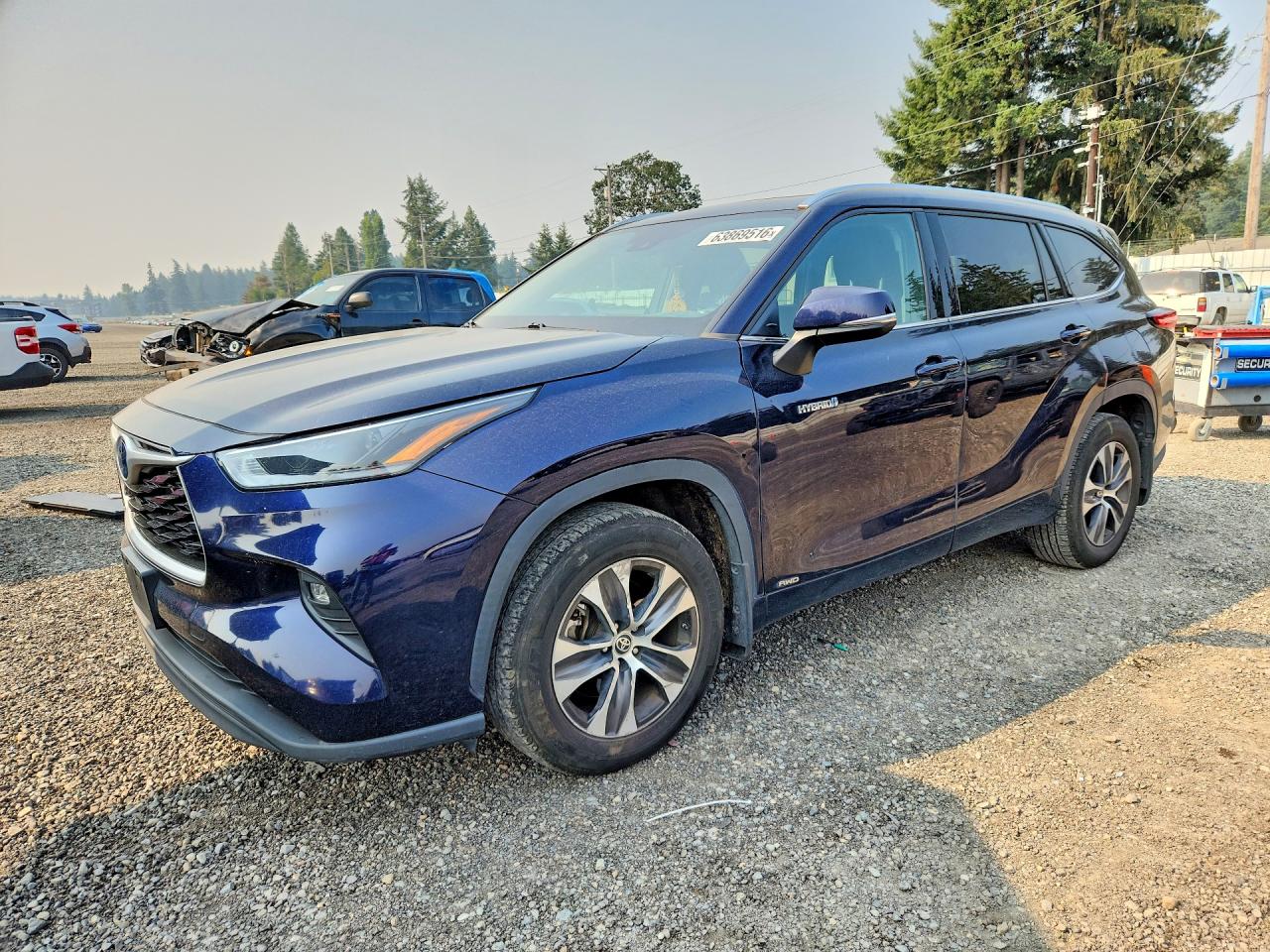 2021 TOYOTA HIGHLANDER HYBRID XLE