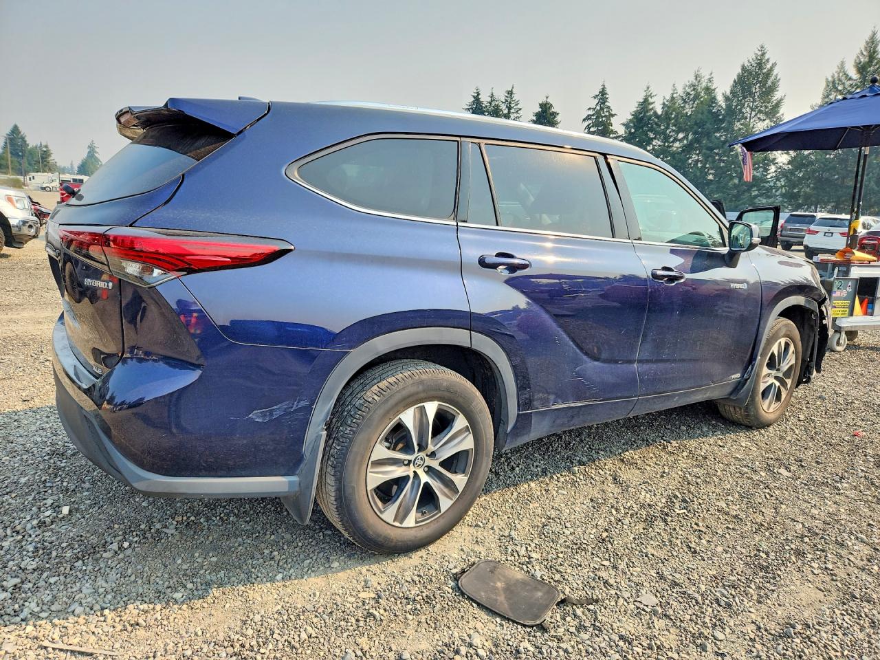 2021 TOYOTA HIGHLANDER HYBRID XLE — снимка 3