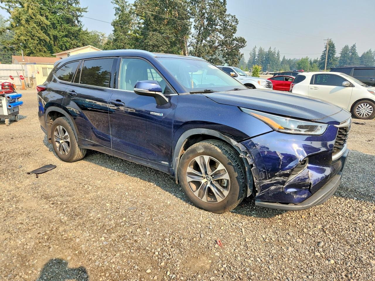 2021 TOYOTA HIGHLANDER HYBRID XLE — снимка 4