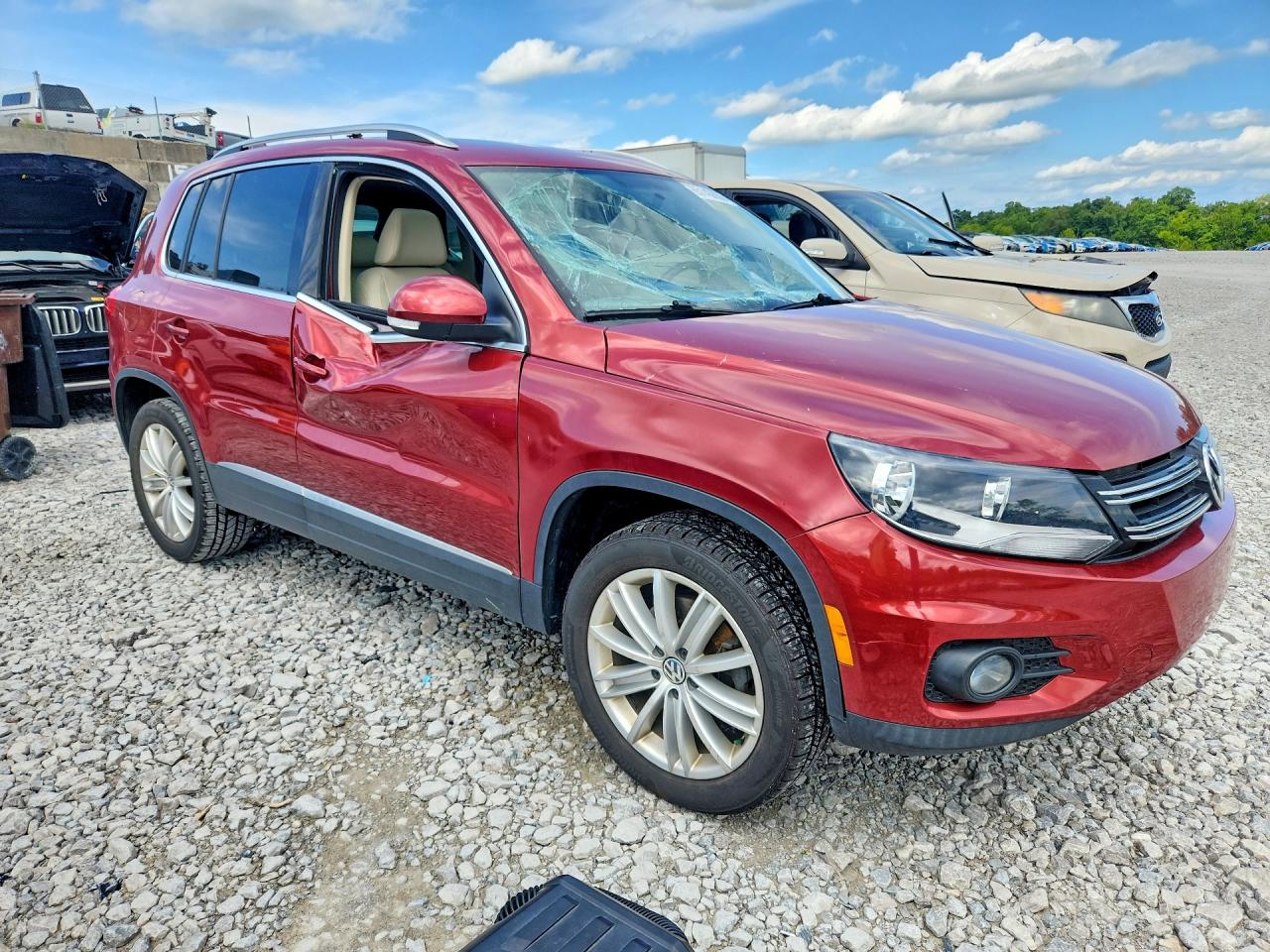 2015 VOLKSWAGEN TIGUAN S — снимка 4