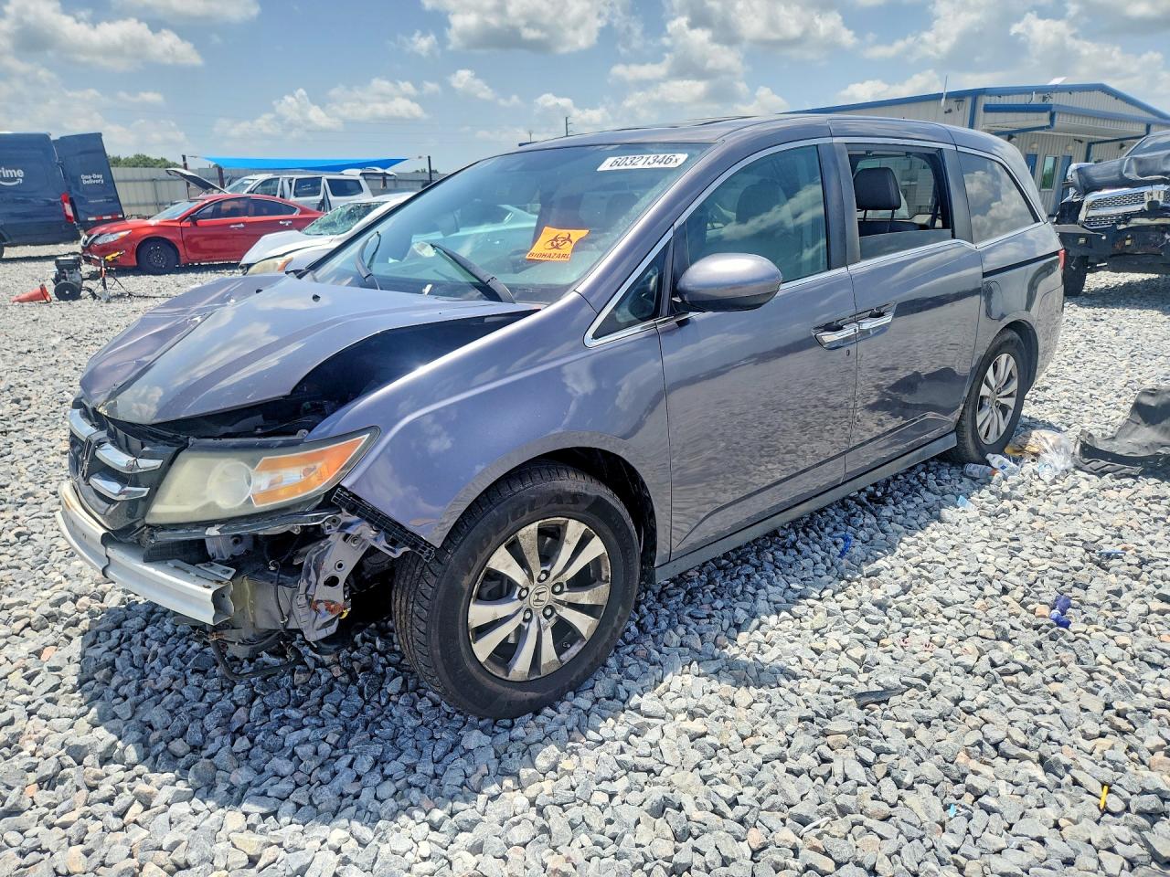 2015 HONDA ODYSSEY EXL
