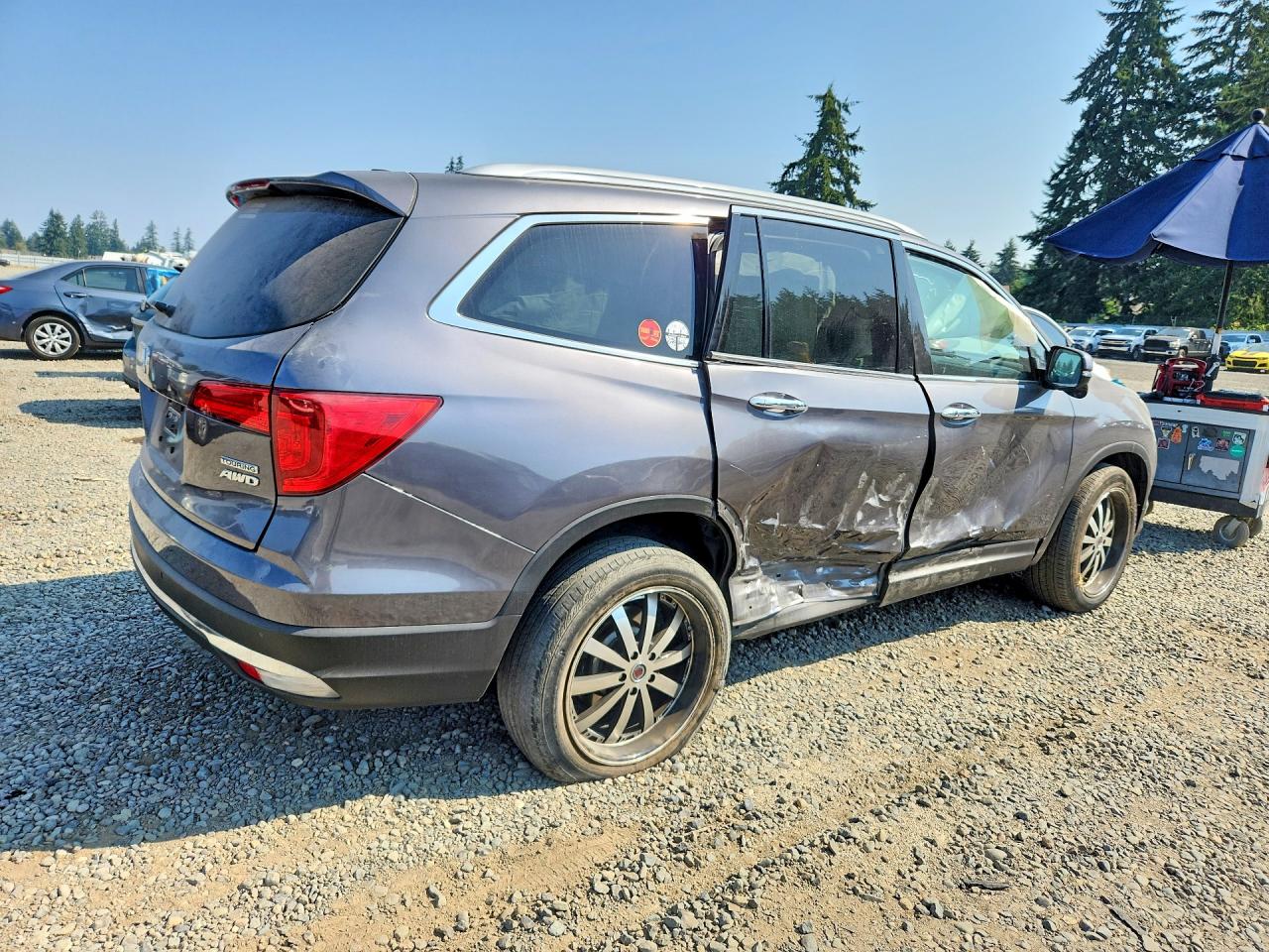 2017 HONDA PILOT TOURING — снимка 3