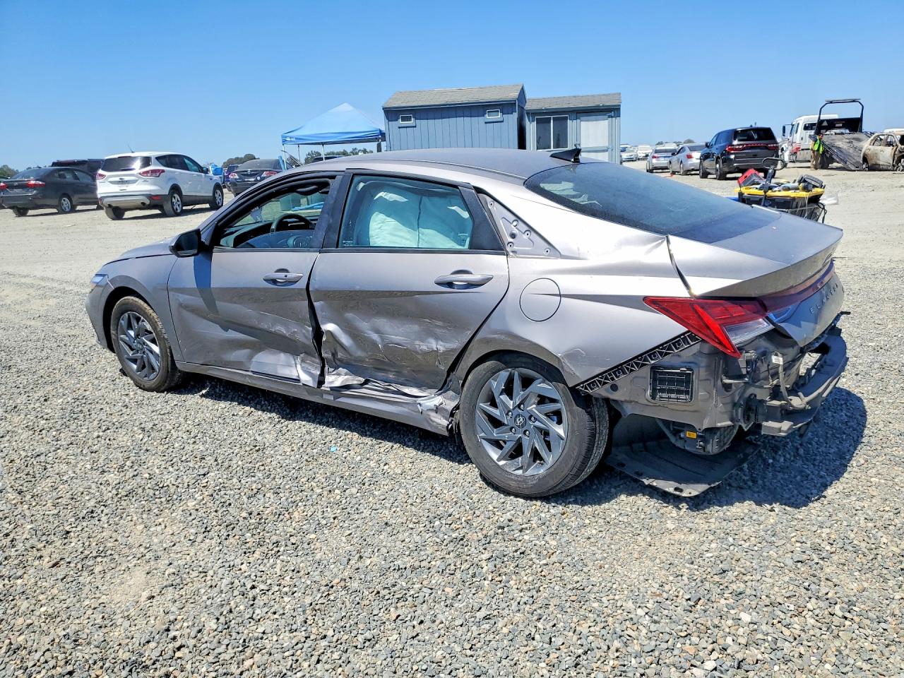 2024 HYUNDAI ELANTRA BLUE — снимка 2