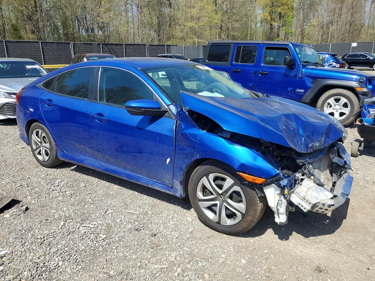 2017 HONDA CIVIC LX — снимка 4