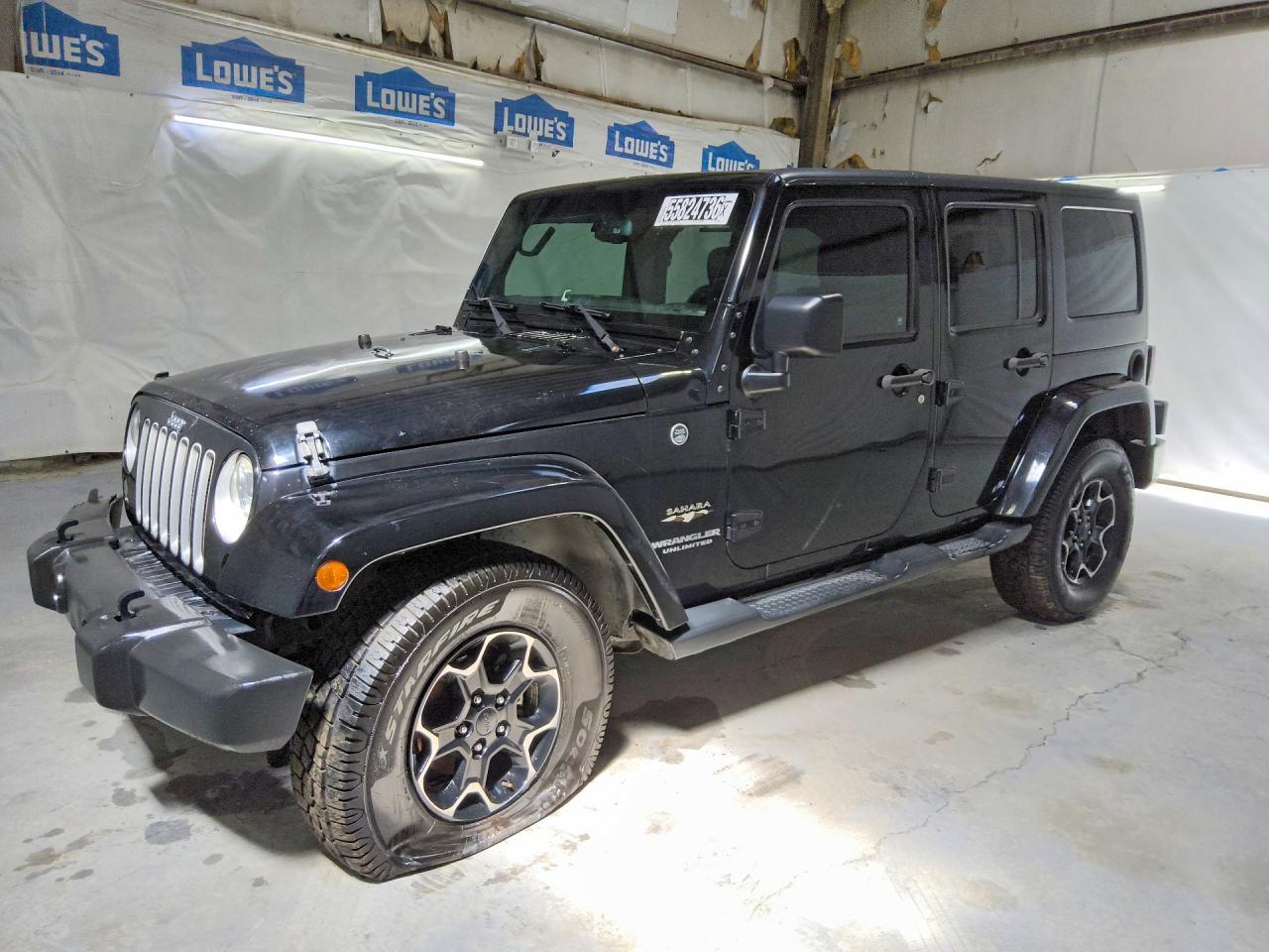 2016 JEEP WRANGLER UNLIMITED SAHARA