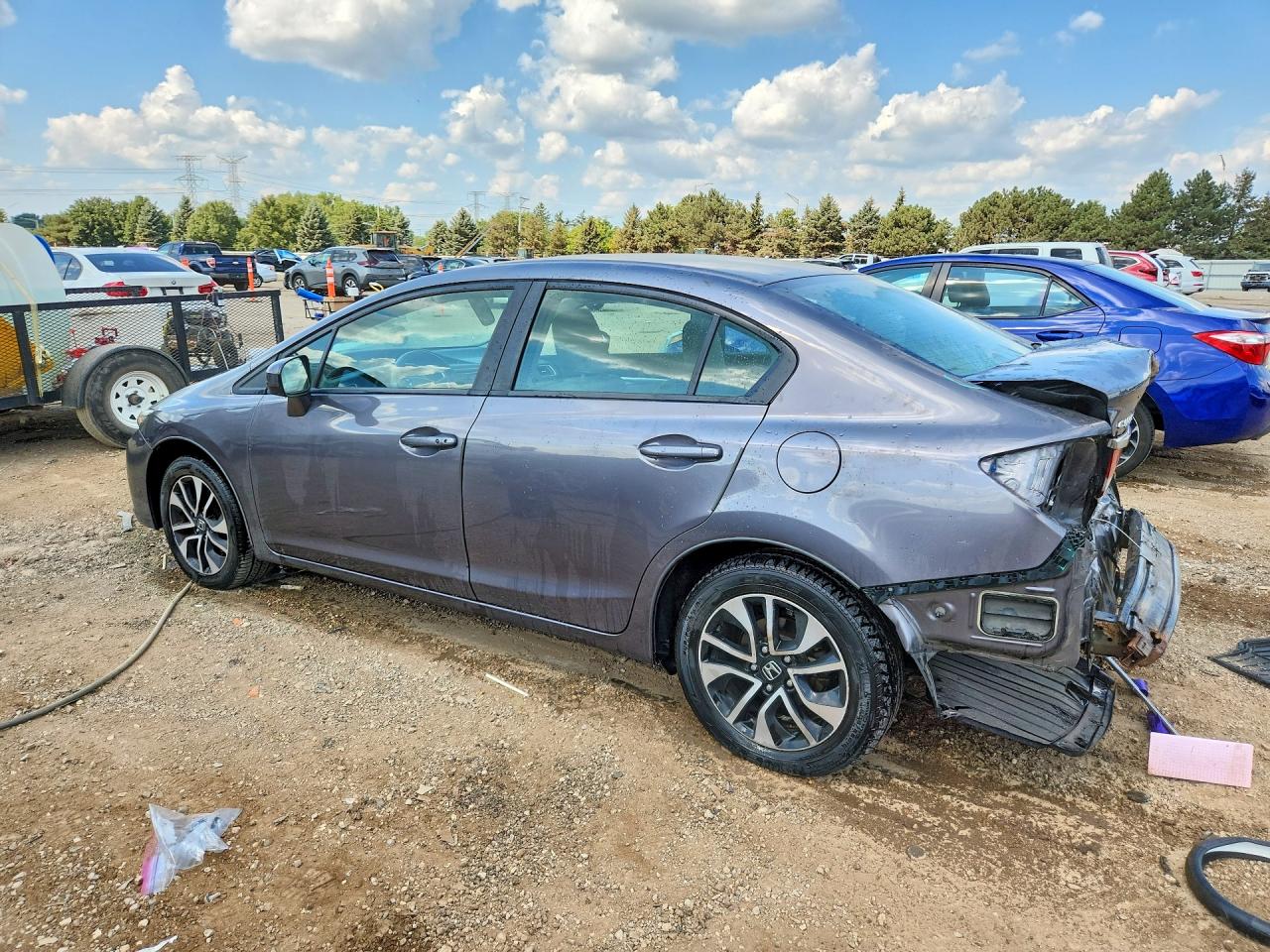 2015 HONDA CIVIC EX — снимка 2