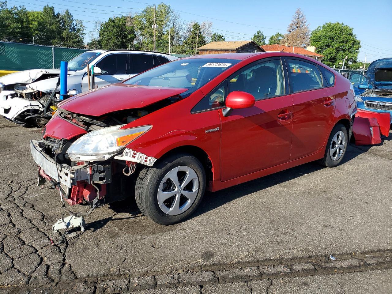 2015 TOYOTA PRIUS TWO