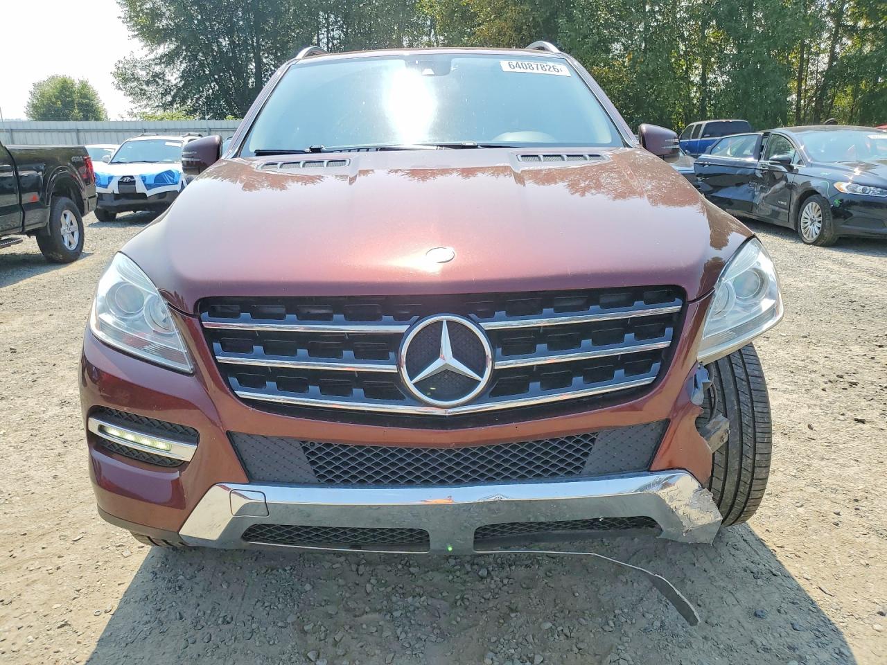 2014 MERCEDES-BENZ ML 350 4MATIC — снимка 5