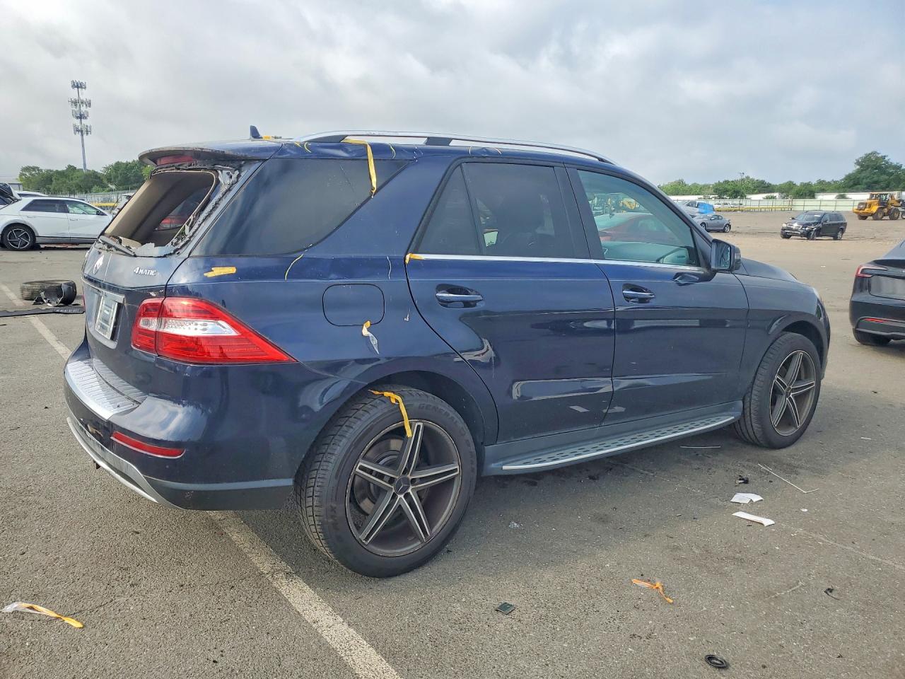 2014 MERCEDES-BENZ ML 350 4MATIC — снимка 3