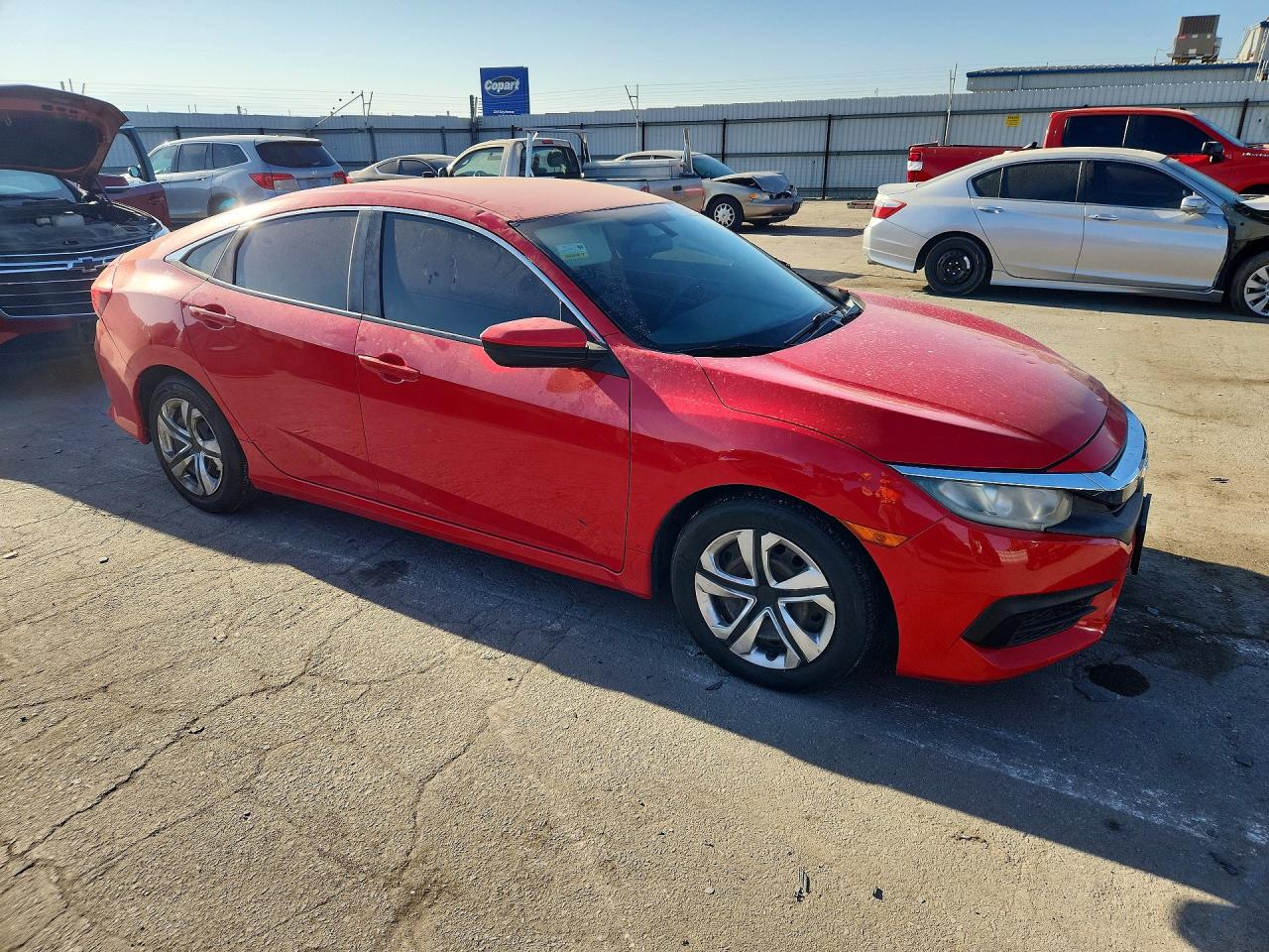 2017 HONDA CIVIC LX — снимка 4