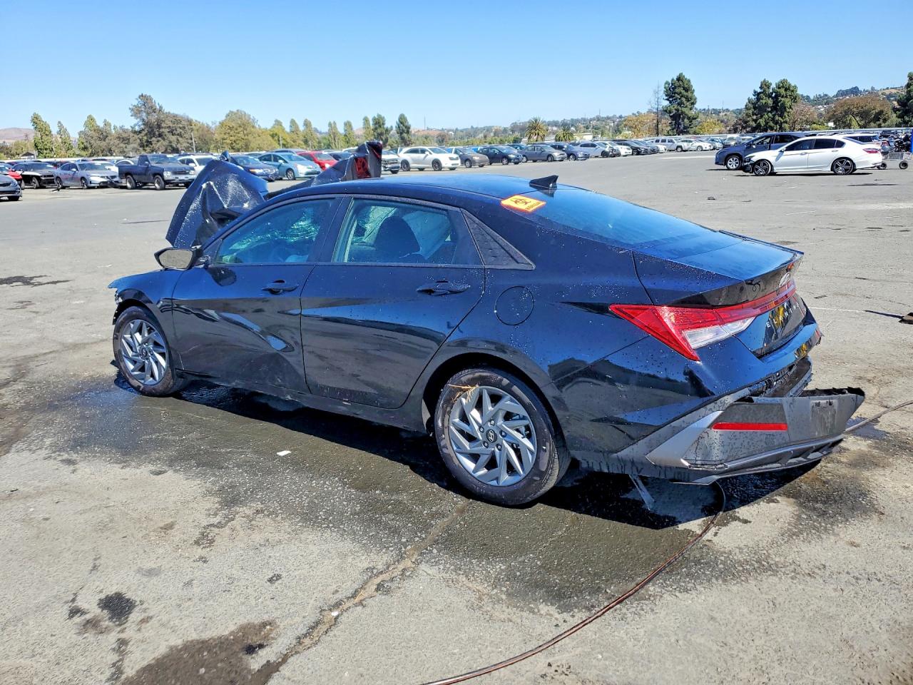 2025 HYUNDAI ELANTRA HYBRID BLUE — снимка 2