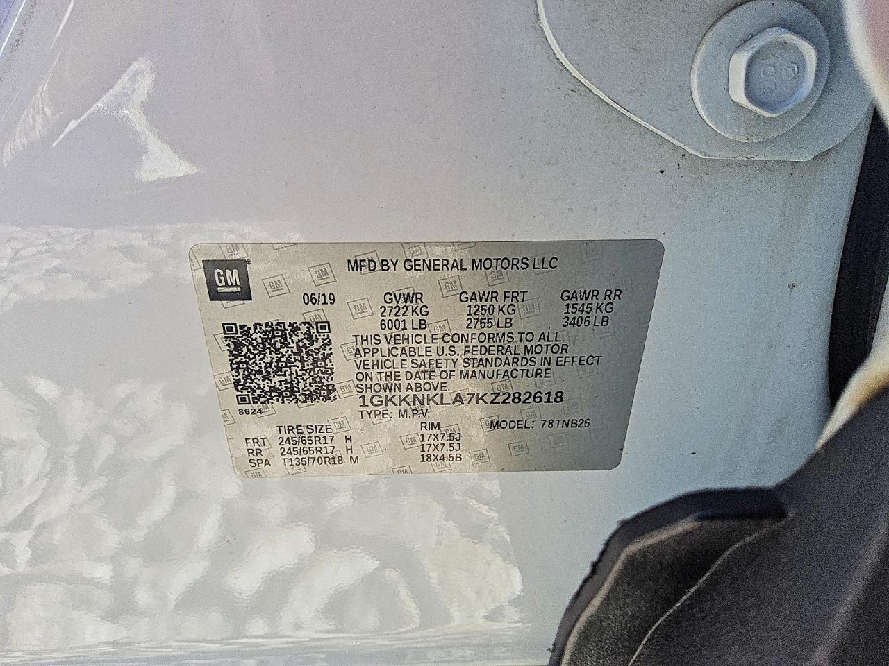 2019 GMC ACADIA SLE — снимка 5