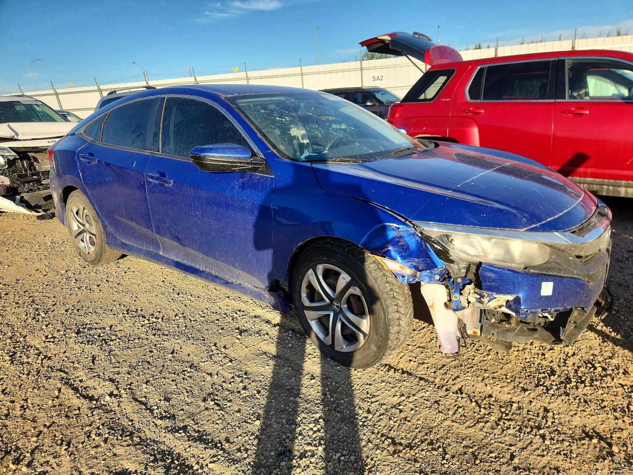 2017 HONDA CIVIC LX — снимка 4