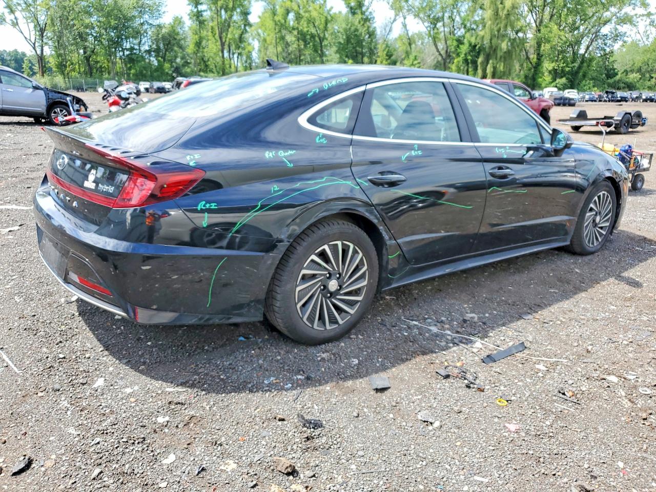2022 HYUNDAI SONATA HYBRID LIMITED — снимка 3