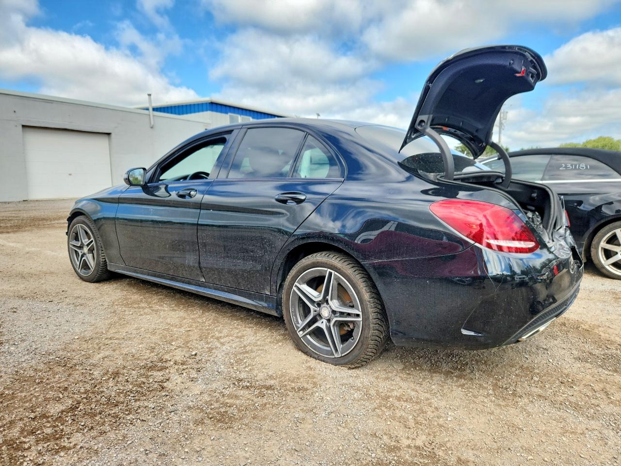 2017 MERCEDES-BENZ C 300 4MATIC — снимка 2