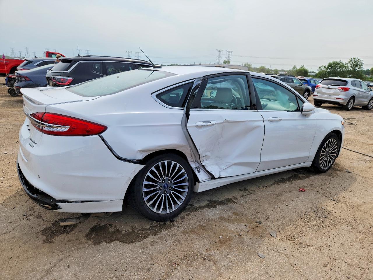 2017 FORD FUSION TITANIUM — снимка 3