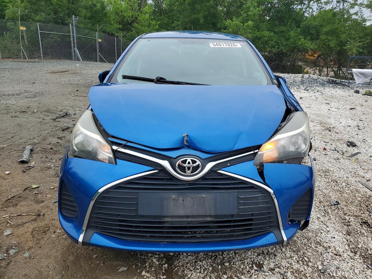 2015 TOYOTA YARIS 5-DOOR LE — снимка 5