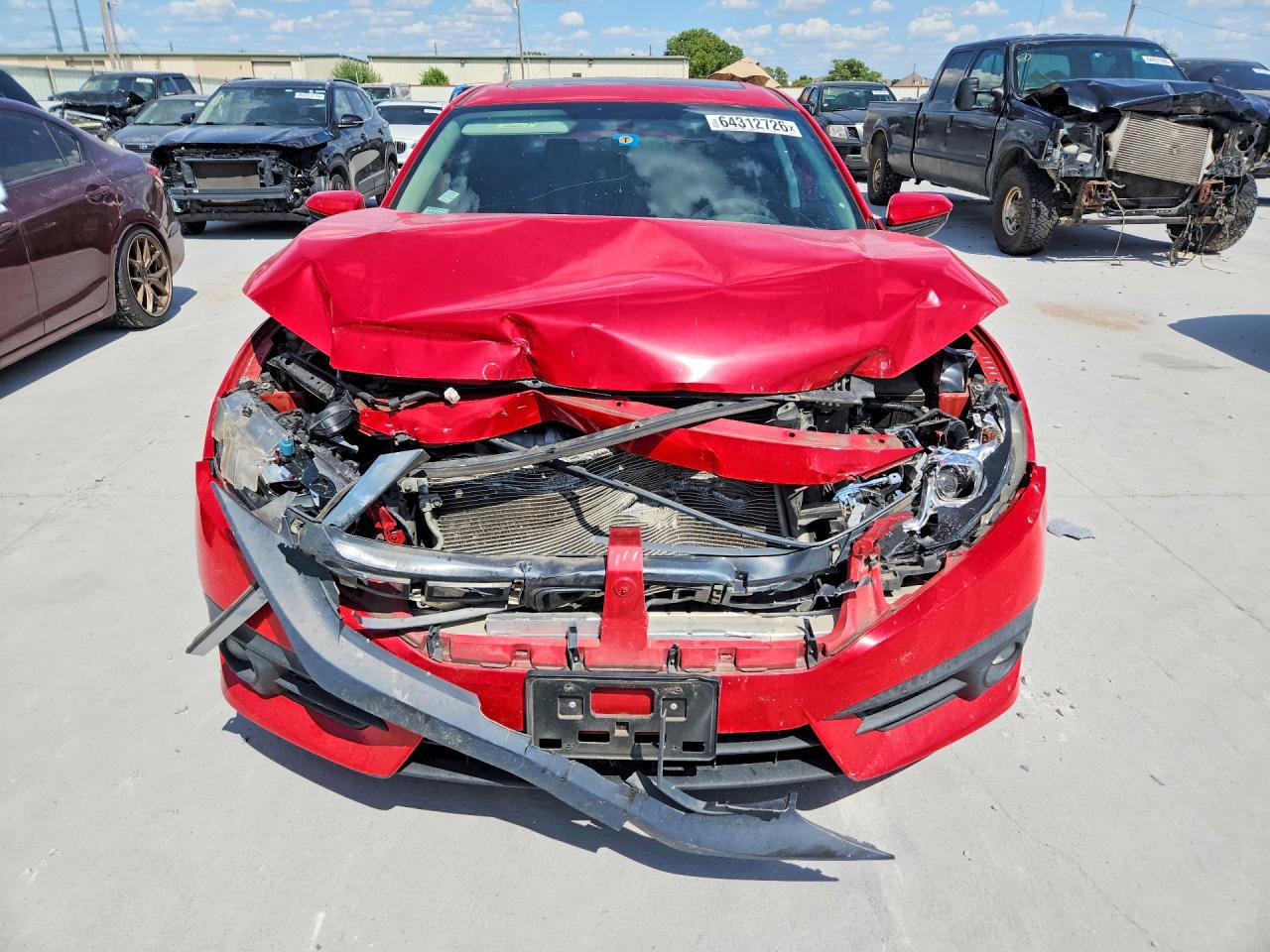 2017 HONDA CIVIC EX — снимка 5