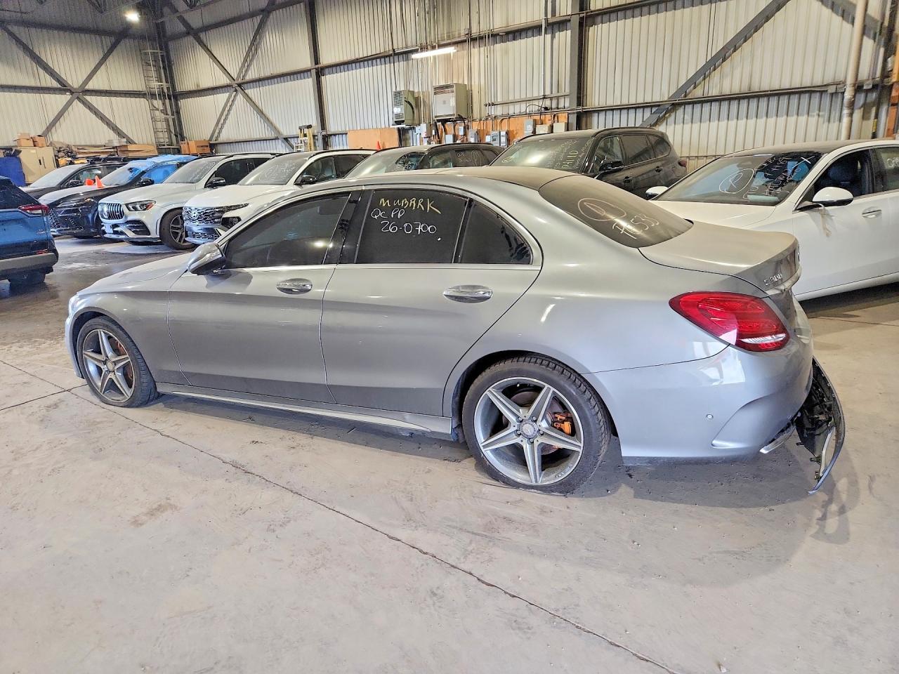 2015 MERCEDES-BENZ C 300 4MATIC — снимка 2