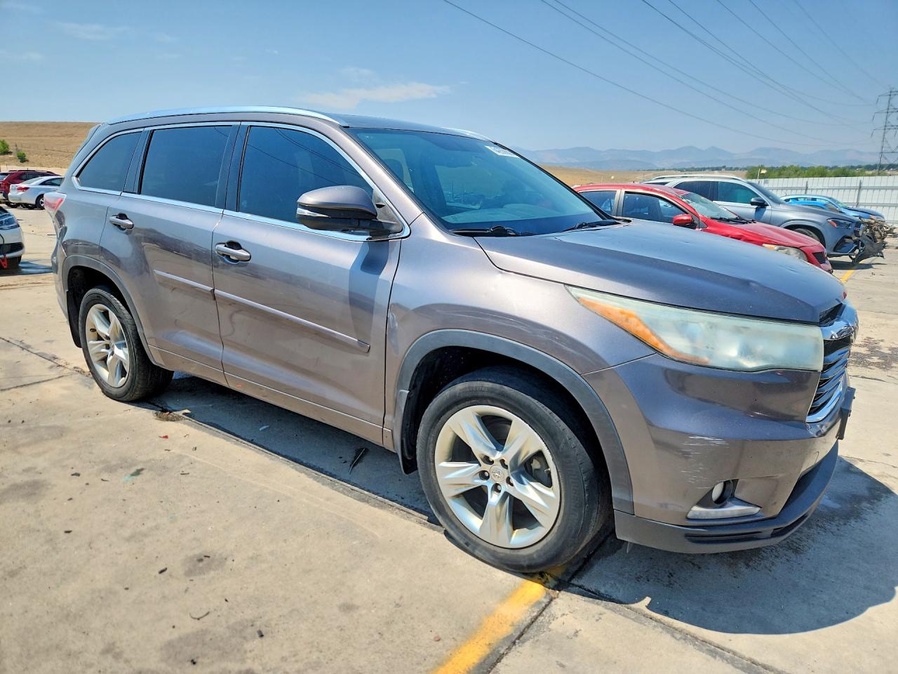 2015 TOYOTA HIGHLANDER LIMITED — снимка 4
