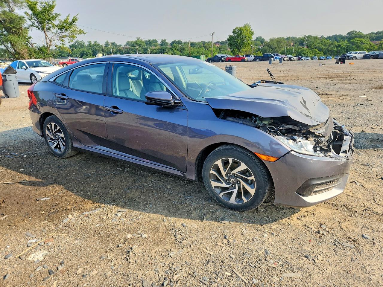 2017 HONDA CIVIC EX — снимка 4