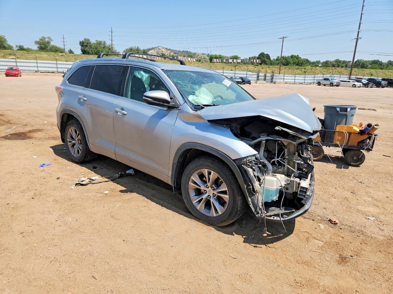 2015 TOYOTA HIGHLANDER XLE — снимка 4